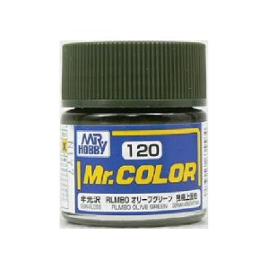 画像: GSIクレオス (C120) Mr.カラー (RLM80 オリーブグリーン) 半光沢  