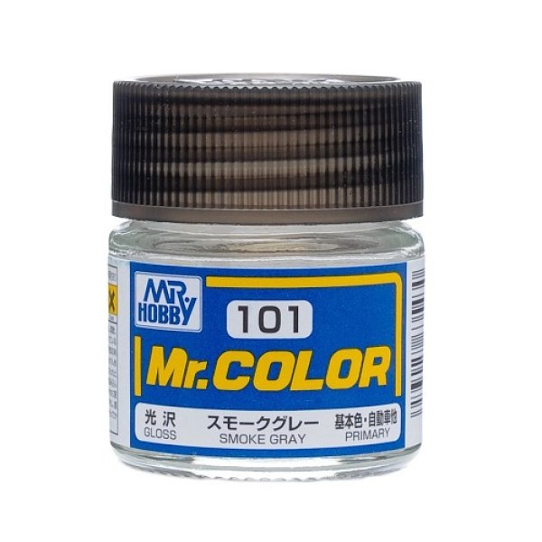 画像1: GSIクレオス (C101) Mr.カラー (スモークグレー) 光沢  (1)