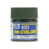 画像: GSIクレオス (C309) Mr.カラー (グリーンFS34079) 半光沢   