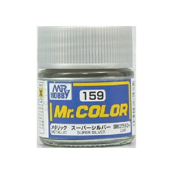 画像1: GSIクレオス (C159) Mr.カラー (スーパーシルバー)    (1)