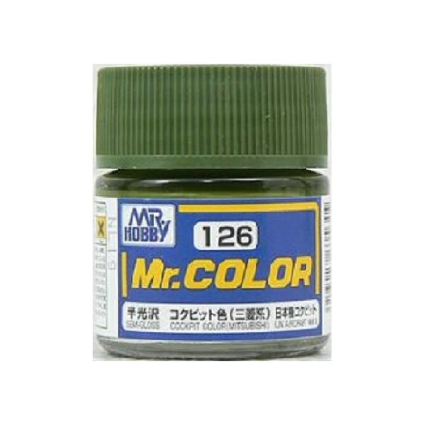 画像1: GSIクレオス (C126) Mr.カラー (コクピット色) (三菱系) 半光沢   (1)