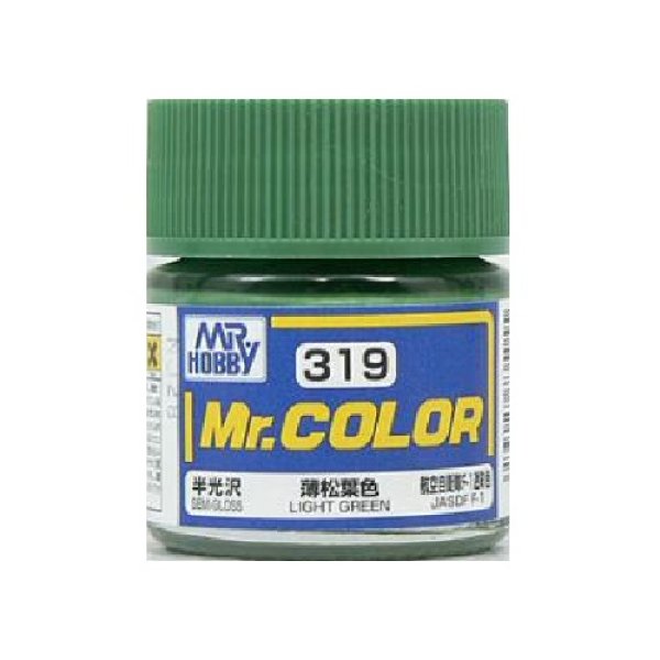 画像1: GSIクレオス (C319) Mr.カラー (薄松葉色) 半光沢   (1)
