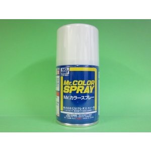 画像: GSIクレオス (S107)  Mr.カラースプレー (キャラクターホワイト) 半光沢  