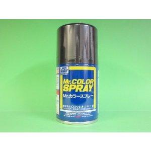 画像: GSIクレオス  (S78)  Mr.カラースプレー メタルブラック 光沢