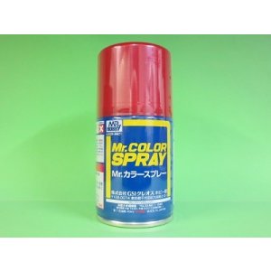 画像: GSIクレオス  (S75)  Mr.カラースプレー (メタリックレッド) 光沢
