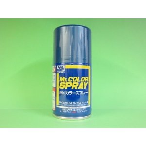 画像: GSIクレオス  (S76)  Mr.カラースプレー メタリックブルー 光沢