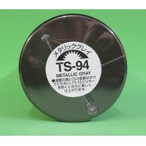 画像: 旧価格 タミヤ TS-94 カラー スプレー (メタリックグレイ つやあり)   