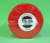 画像: タミヤ TS-86 カラー スプレー (ピュアーレッド つやあり)    