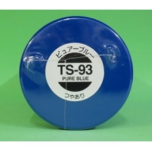 画像: 旧価格 タミヤ TS-93 カラー スプレー (ピュアーブルー つやあり)   