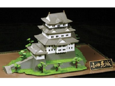 画像1: 童友社 S28 1/350 小田原城 (日本の名城プラモデル)