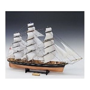 画像: ■ウッディージョー 1/100 カティサーク （帆付）木製模型 組立キット
