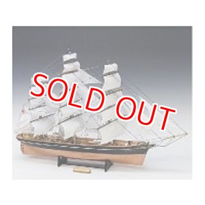 画像: ■ウッディージョー 1/100 カティサーク （帆付）木製模型 組立キット
