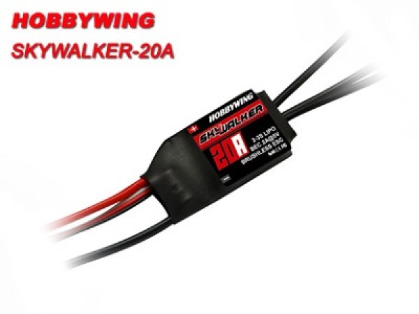 画像1: HOBBYWING  (80060010)  SKYWALKER 20A BEC内蔵 2A/5V【ネコポス便対応】   (1)