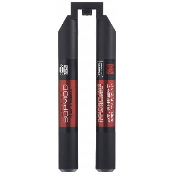 画像1: マルイ  (151) 8.4V ニッケル水素1300mAh SOPMODバッテリー   (1)