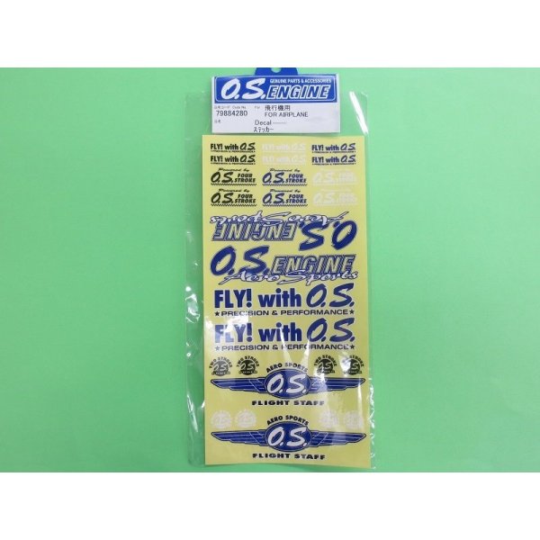 画像1: OS 飛行機用 ステッカー     (1)