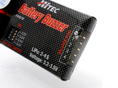 画像1: ハイテック (44210) バッテリーブザー (LiPoバッテリーの電圧降下をブザーでお知らせ)【ネコポス・クロネコゆうパケット対応】