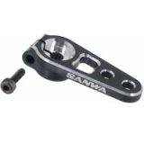 画像: サンワ (107A54261B) アルミ サーボホーン BLACK【ネコポス便対応】  