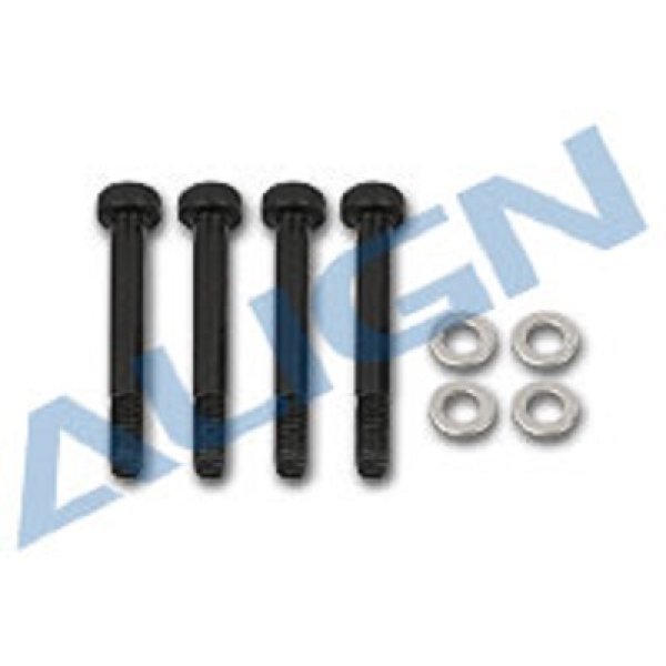 画像1: ALIGN 500DFC/Pro/600EFL Pro/N 3G/N V2用 ソケットカラースクリュー M2.5【ネコポス便対応】  (1)