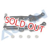 画像: ALIGN 550E専用/600CF/ESP/N専用  ワッシュアウトコントロールアーム 黒 メタル製【クリックポスト対応】  