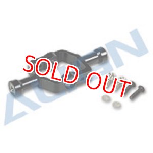 画像: ALIGN 550E/600用  フライバーシーソーホルダ (メタル製) 黒【クリックポスト対応】