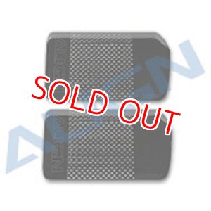 画像: ALIGN 700N/700E用   フライバーパドル（黒）カーボン製【クリックポスト対応】
