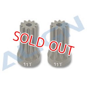 画像: ALIGN BL600L/XL用  ピニオンギア 11T/M0.7/Φ5.0/平歯    