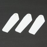 画像: クエスト CA3068-3  (CA30/50/E6用)  テールローター（3枚入） L=80【メーカー直送になります】