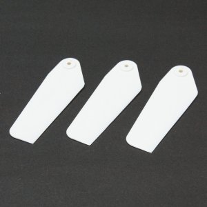 画像: クエスト CA3068-3  (CA30/50/E6用)  テールローター（3枚入） L=80【メーカー直送になります】