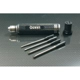 画像: クエスト QP0001B  4in1 六角ドライバーセット (1.5mm、2mm、2.5mm、3mm)  