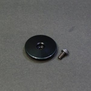 画像: クエスト QH0002-02BK  (CA30/50/E6.FBL用) ドーム (黒アルマイト)  【メーカー直送になります】