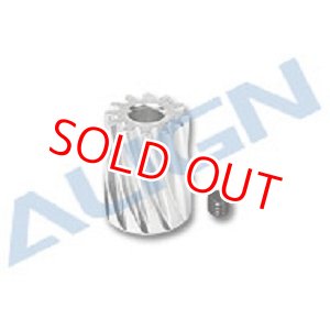 画像: ALIGN 【450S/SE/Sport/Pro/Pro DFC/Plus/L】 ピニオンギア 12T/M0.6/Φ3.5/ハス歯   