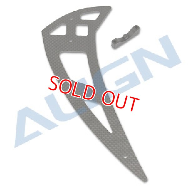 画像1: ALIGN 600XN用   垂直スタビライザー カーボン製     