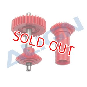 画像: ALIGN 550E/L/X/600PRO/L用  M0.8/34T フロントドライブギアセット  