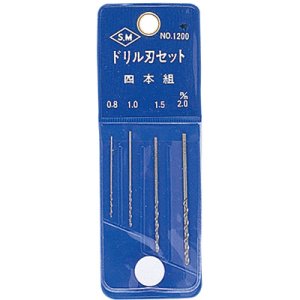 画像: ミネシマ  (L-7A)  ドリル刃セット 4本組【ネコポス便対応】  