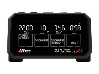 画像2: ハイテック 単三/ 単四充電器［ AA/AAA チャージャー X4 アドバンス EX ］   