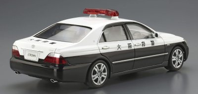 画像2: アオシマ 1/24 (N0.3) トヨタ GRS182 クラウンパトロールカー 交通取締用 '05