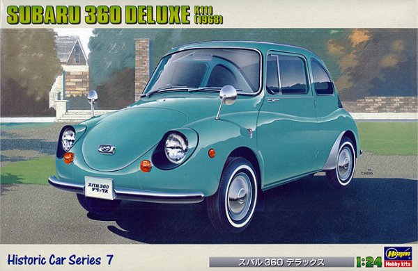 画像1: ハセガワ  (HC7) 1/24 (1968年) スバル 360 デラックス “1968”   (1)