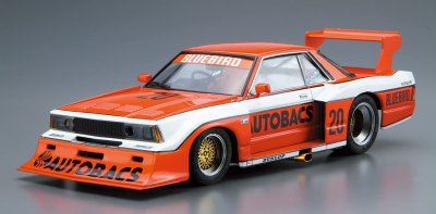 画像1: アオシマ (24) 1/24 (1983年) ニッサン KY910 ブルーバードスーパーシルエット '83