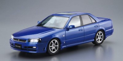 画像1: アオシマ (88) 1/24 (2001年) ニッサン ER34 スカイライン 25GT TURBO '01