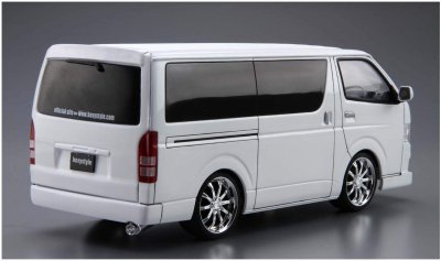 画像2: アオシマ (03) 1/24 boxystyle TRH200V ハイエーススーパーGL '10 (トヨタ)