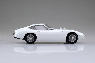 画像3: アオシマ (5-A) トヨタ 2000GT(ペガサスホワイト)ザ・スナップキット