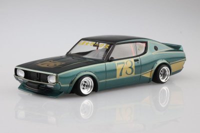 画像1: アオシマ (02) 1/24 LB★ワークス ケンメリ2Dr 初代Ver. リバティーウォーク