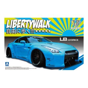 画像: アオシマ (09) 1/24 LB★WORKS R35 GT-R Ver.1 リバティーウォーク    