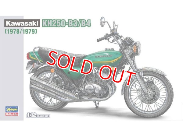 画像1: ハセガワ (BK8) 1/12 (1978/9年) カワサキ KH250-B3/B4    