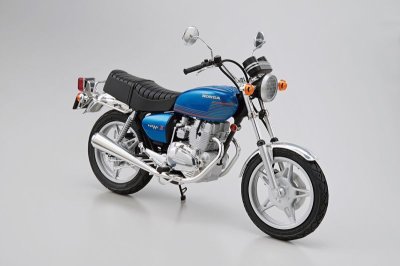 画像1: アオシマ (15) 1/12（1977年) ホンダ CB400T HAWK-II '77  