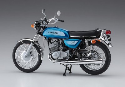 画像2: ハセガワ (21735) 1/12 (1971年) カワサキ 500-SS/MACH III (H1A)