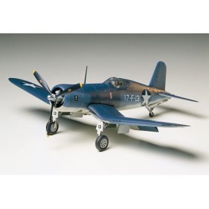 画像: タミヤ (46) 1/48 (太平洋戦争中) チャンスヴォート F4U-1/2 バードケージ コルセア     