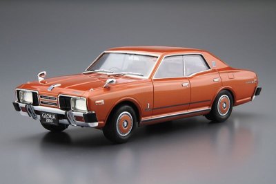 画像1: アオシマ (53) 1/24 (1978年) ニッサン P332 セドリック/グロリア4HT280Eブロアム '78