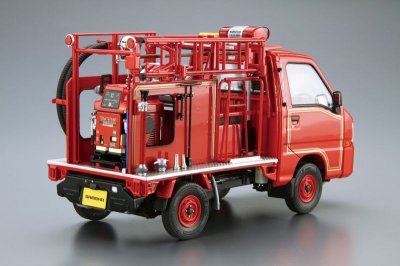 画像2: アオシマ (119) 1/24 (2011年) スバル TT2 サンバー 消防車 '11