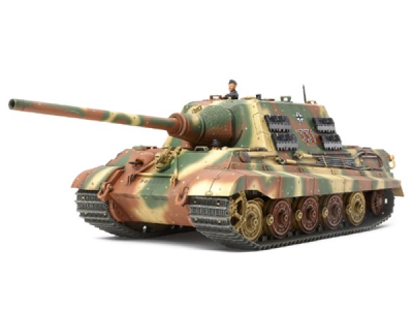 画像1: タミヤ (69) 1/48 (第二次大戦末期) ドイツ重駆逐戦車 ヤークトタイガー 初期生産型      (1)